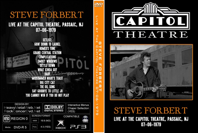 STEVE FORBERT - Live Capitol Theatre Passaic NJ 07-06-1979 (UPGRADE REMASTERED).jpg